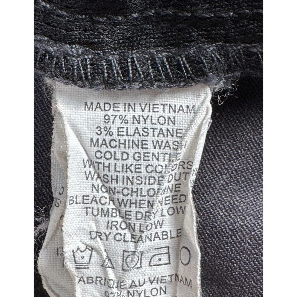 Prana Halle Hiking Pants Womens 10 Gray‎ Stretch Zion Roll Up Leg Outdoor